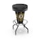 Holland Bar Stool Co Lighted Boston Bruins 30" Swivel Bar Stool L500030BosBruBlkVinyl - alternate 1